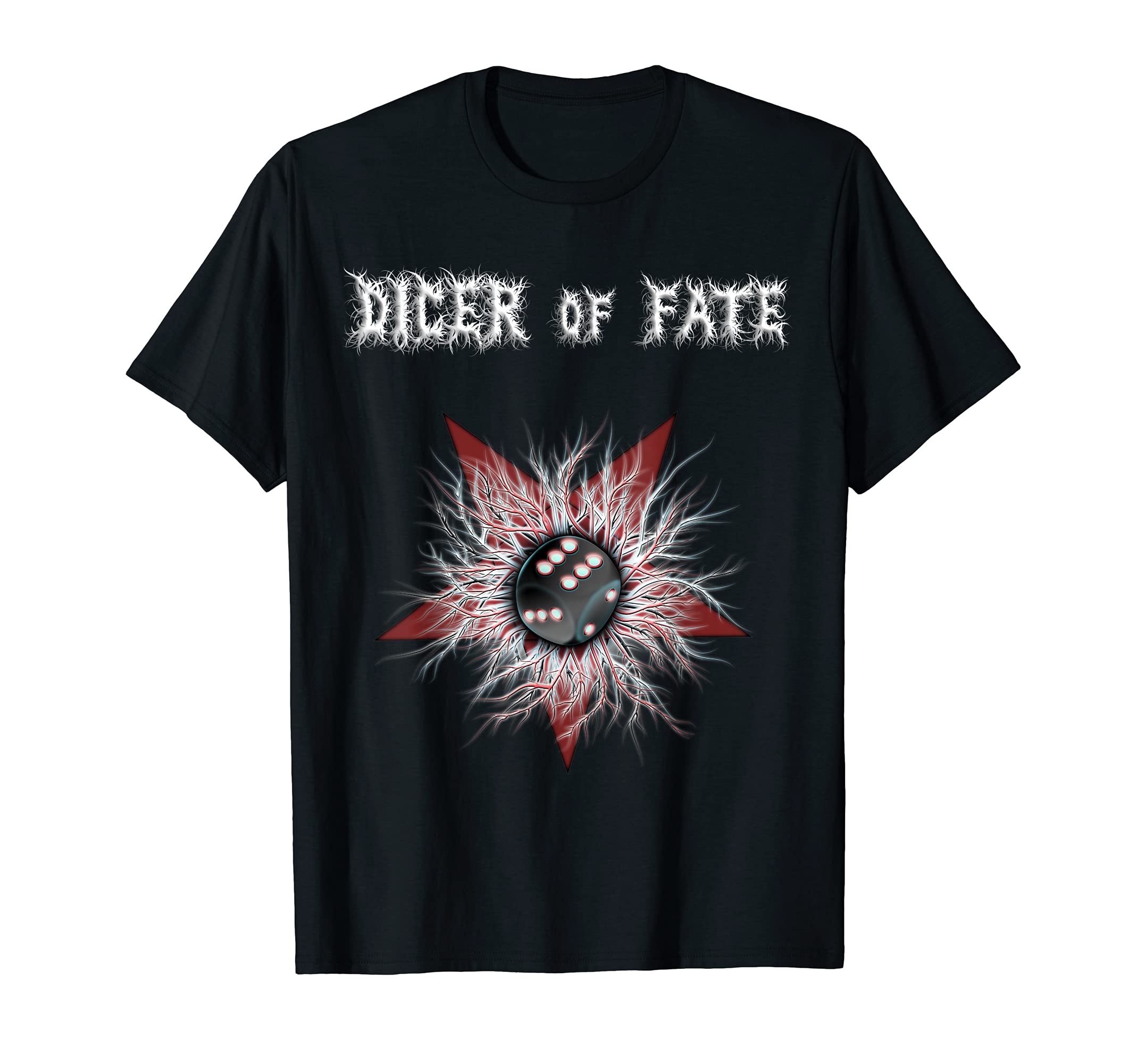 Dicer Of Fate Dice From Hell Satan Player Mojo T-Shirt