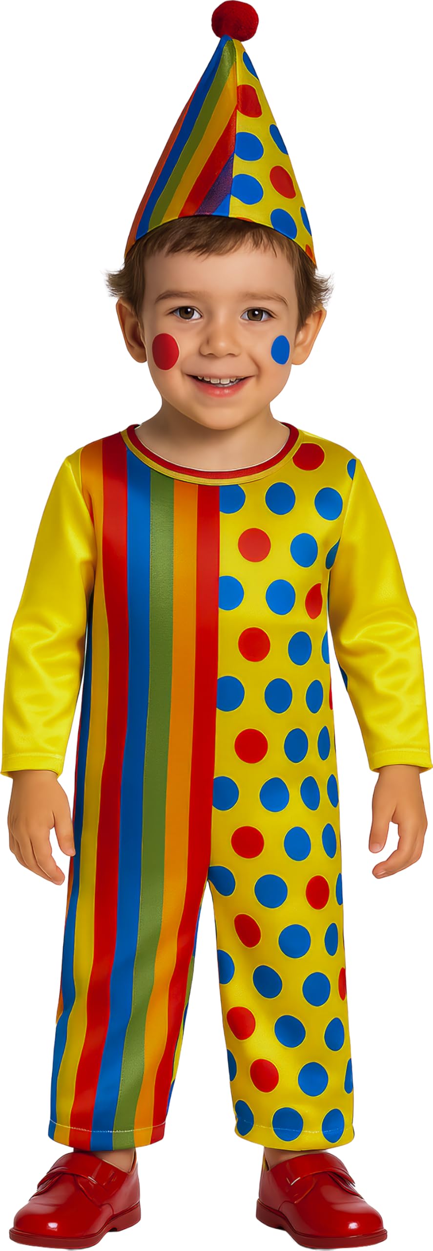 Clown costume baby