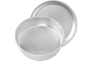Nordic Ware Naturals 8 Inch Round Cake Pan, 2 Pack