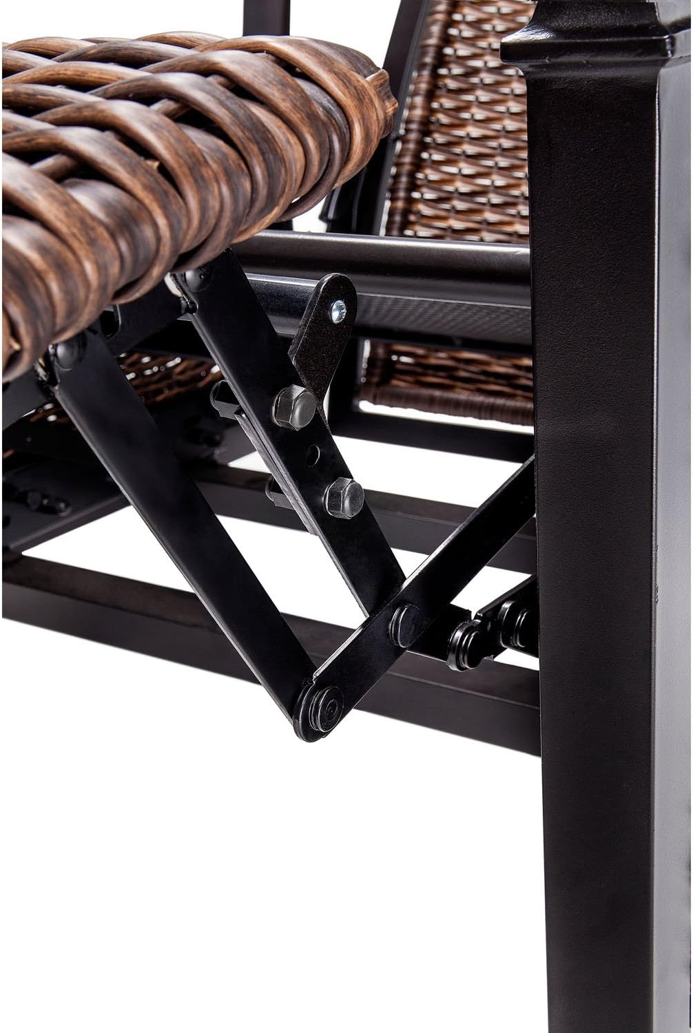 domi patio furniture on Amazon Com La Z Boy Hanover Ind Carson Rust Free Aluminum Wicker Recliner Patio Chair Outdoor Furniture Indigo Garden Outdoor