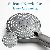 OFFO Brushed Black Chrome 6 Mode Shower Head 130mm Large Coverage Handheld view 6