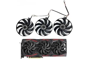 FDC10H12S9-C T129215SU 7Pin GPU Card Cooling Fans for ASUS ROG Strix-GeForce RTX 2070 2080 Super Ti Gaming RTX2080 RTX2080Ti 