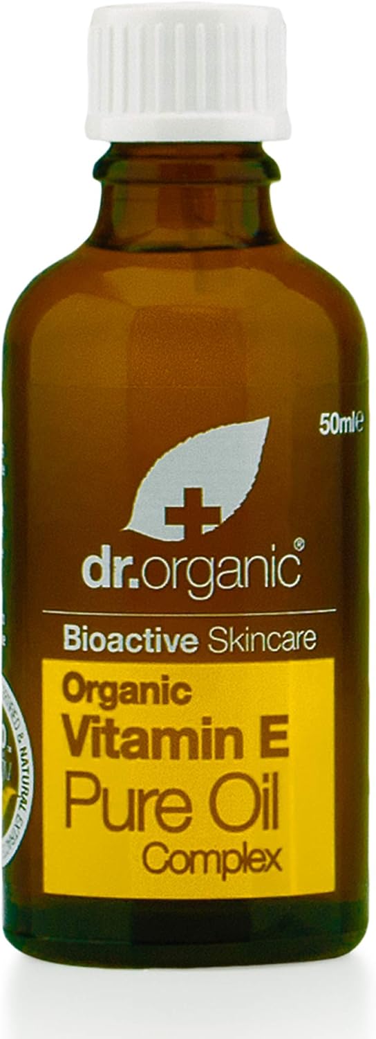 Dr Organic Vitamin E Pure Oil, Hydrating, Essential Oil, All Skin Types, Natural, Vegan, Cruelty-Free, Paraben & SLS-Free - Image 5