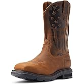 Ariat mens Sierra Shock Shield Patriot Steel Toe Work Boot