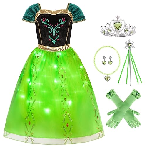 IBQ Princess Costume Girls Kids Halloween Costumes Green Dress Frozen Cosplay Christmas Birthday Party Dress Up with Accessories Crown Wand Gloves Necklace Earrings BQ031L in Kenya | Whizz 14702634011 IBQ Princess Costume Girls Kids Halloween Costumes Green Dress Frozen Cosplay Christmas Birthday Party Dress Up with Accessories Crown Wand Gloves Necklace Earrings BQ031L in Kenya | Whizz 14702634011
