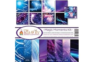 Ella & Viv by Reminisce EAV-855 Ella & Viv Magic Moments Scrapbook Collection Kit