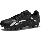 Reebok Strike MG Youth Kids Soccer Cleats Boys and Girls Soccer Shoes, Lace Up or Hook &amp; Loop Closure, Indoor or Outdoor for Turf or Grass