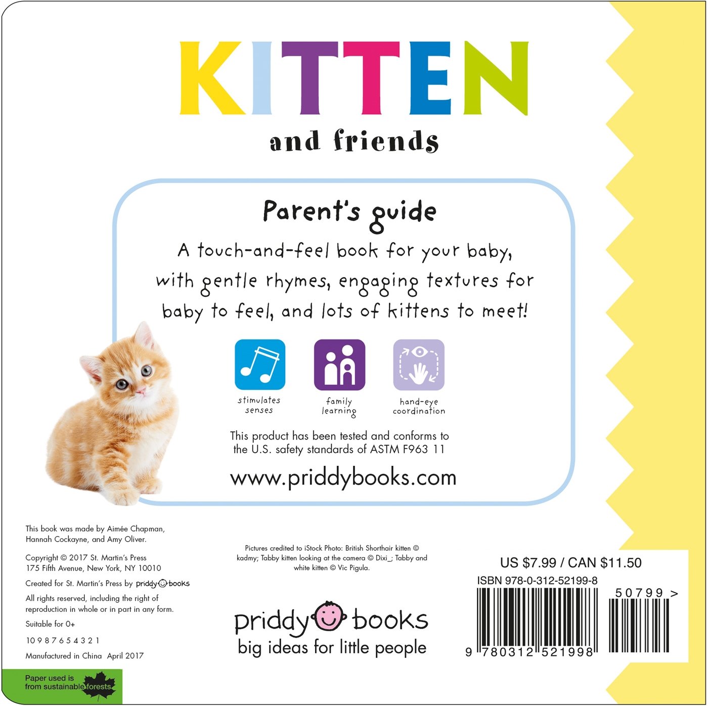 little kitten & friends