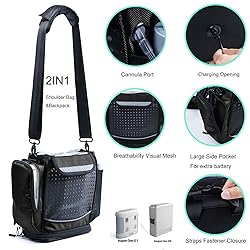 BAGSFY Convertible 2-in-1 Oxygen Backpack for