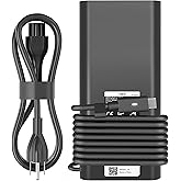 130W USB C Laptop Charger Compatible with Dell Precision 5530 5550 5560 5570 5750 5760 5770,Latitude 5401 5411 5501 5511 5520,XPS 15 17 9575 9500 9700 Power Supply Cord (DA130PM170 HA130PM170 0K00F5)
