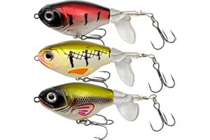Pfeibk Multi Jointed Swimbait Saltwater Fishing Lures with Sharp Treble Hooks, Top Water Bass Fishing Lures Walleye Trout, Lifelike Slow Sinking Fish Bait Lures Kit Freshwater
