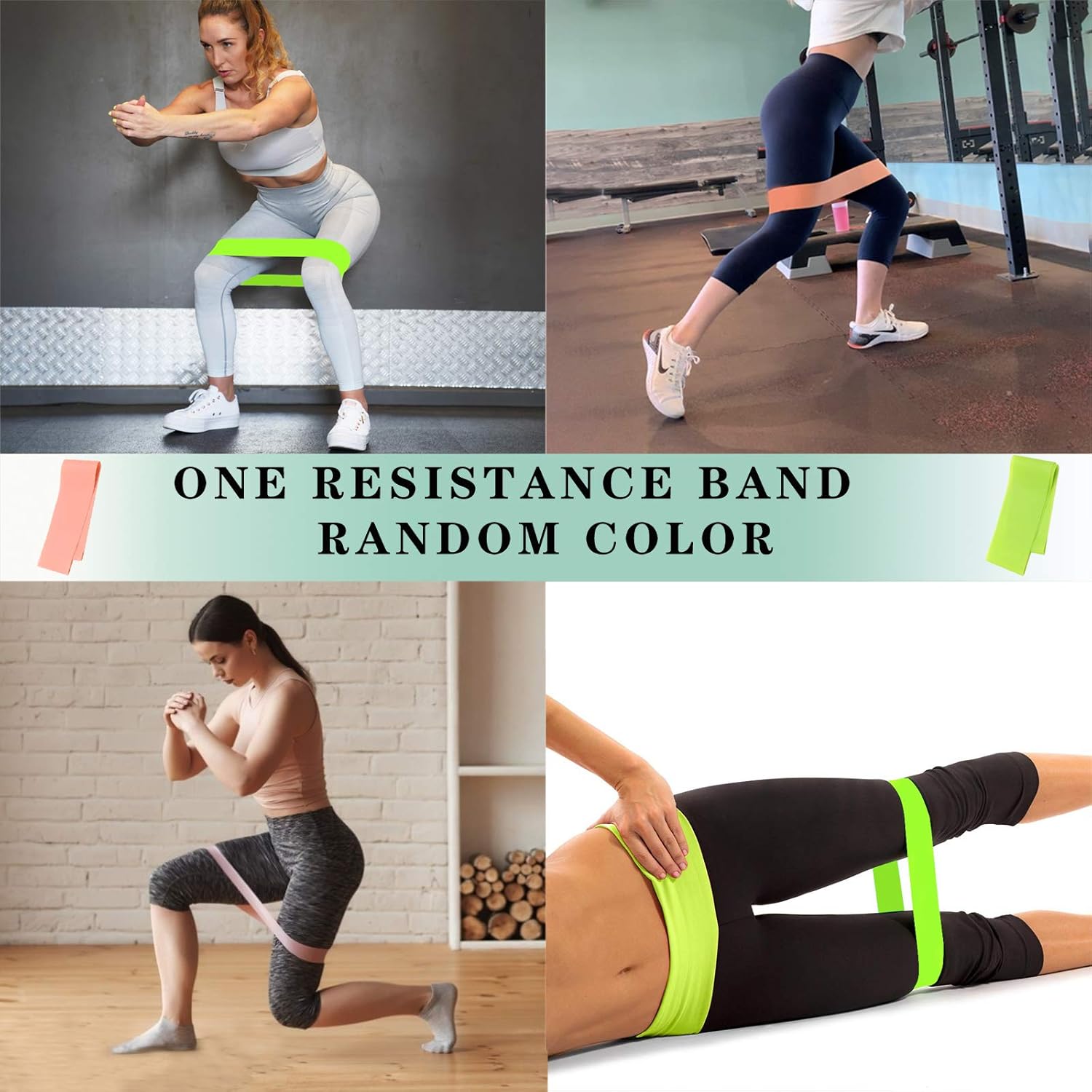 Pedal Resistance Band 4 Tubes Sit-up Puller Equipment Bodybuilding Latex Tension Rope for Abdomen Waist Arm Stretching Slimming Training: Sports & Outdoors