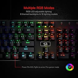 Redragon K556 RGB LED Backlit Wired Mechanical