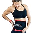 SteelFit Waist Trimmer Belt for Women & Men - Moisture-Resistant Neoprene Waist Trainer - Adjustable Sweat Band Shaper for Stomach & Belly Fat - Fitness, Gym & Exercise Accessories for Working Out