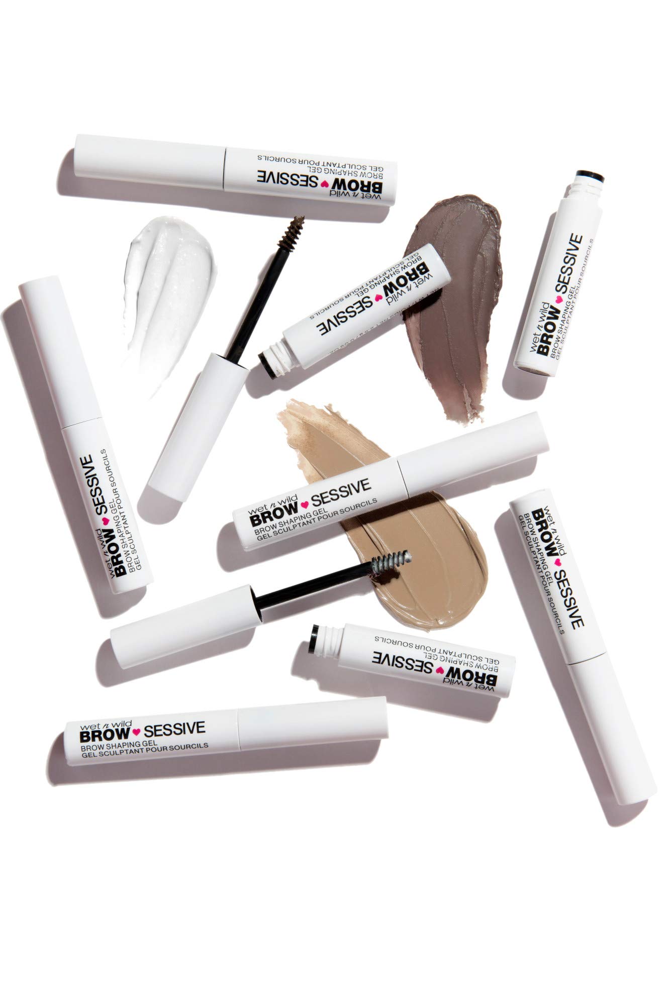 wet n wild Brow-Sessive Eyebrow Shaping Makeup Gel Brown