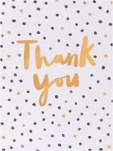 UK Greetings Multipack Thank You Cards with Envelopes Spotty Design 10 Pack view 4