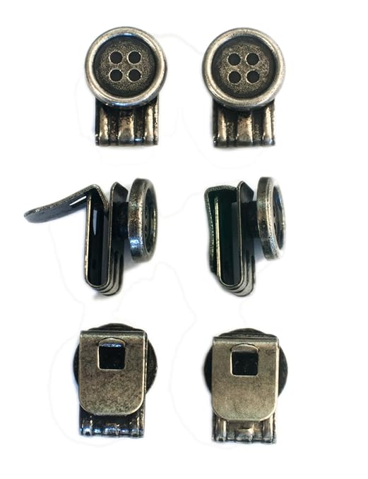 Albert Thurston Clipon brace buttons Amazon.co.uk Clothing