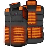 Dr. Prepare Heated Vest for Men, Heated Vest Women, Mens Heated Jacket with Adjustable Sizes (Battery Pack Not Included)