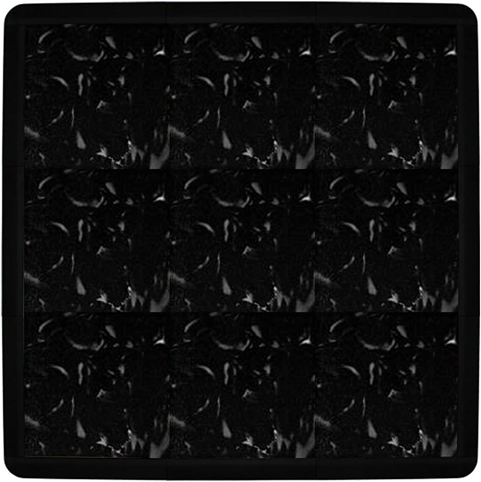 IncStores - 36 Piece Modular Tap Dance Set with Edge Pieces (Blackstone) - Excellent for use as Portable Dance Floors, Trade Show Booths, and General Flooring
