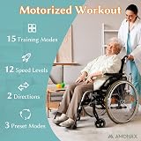 Amonax Seated Pedal Exerciser Elliptical Mini Cycle Desk Bike Cardio view 5