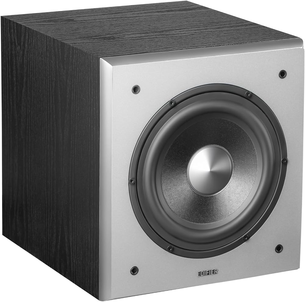 Edifier T5 Powered Subwoofer 8 Inch Driver 70 Watt Black