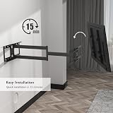 BONTEC TV Wall Mount Extra Long Arm 32-75 inch Full Motion 60 kg view 8