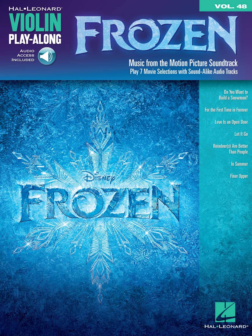 Violin Play-Along Volume 48: Frozen (Includes Online Access Code)