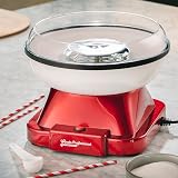Cooks Professional Retro Candy Floss Maker Red with Sticks Halogen Heating view 2