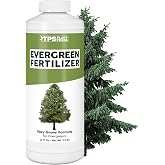 Evergreen Tree Fertilizer &ndash; Liquid Plant Food for Greener Needles, 32 oz | Helps Correct Yellowing Foliage, Iron &amp; Micronutrient Formula, For All Evergreen Tree Varieties, Supports Root Development
