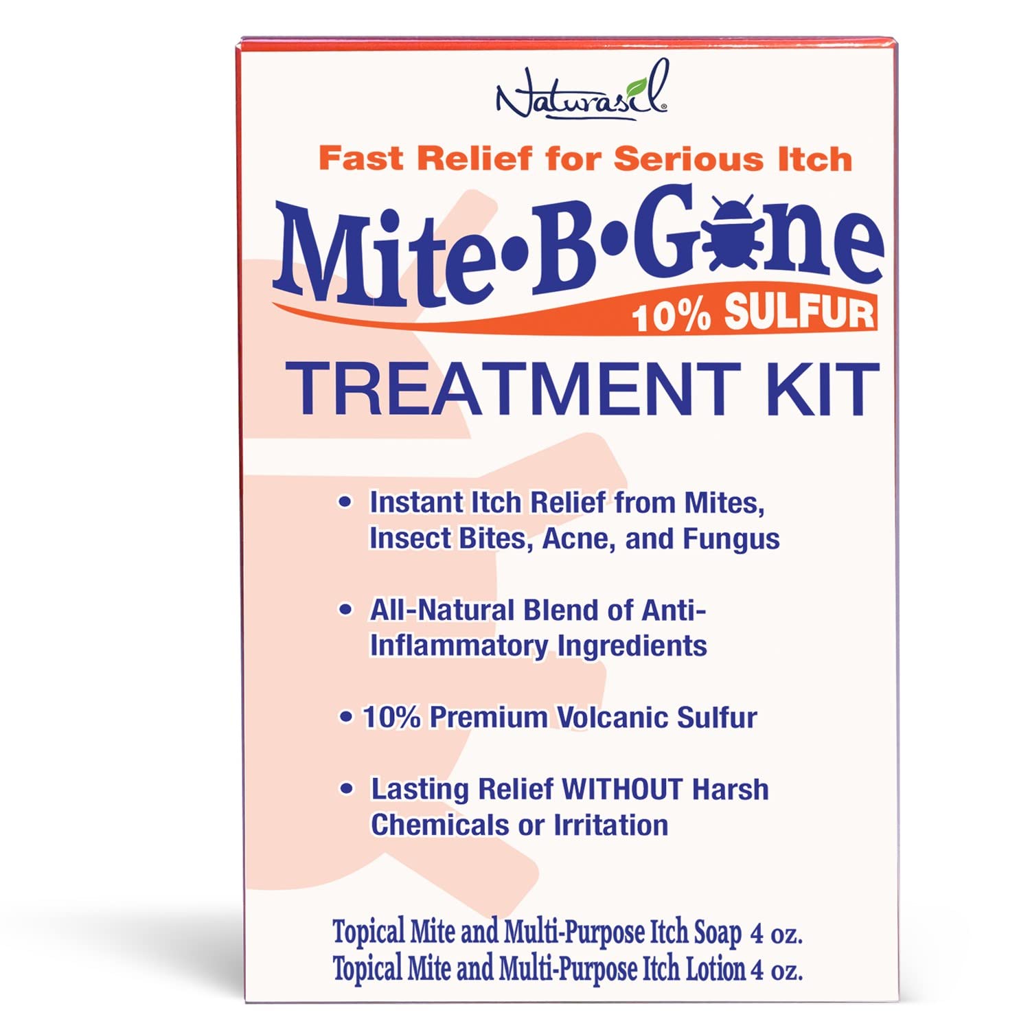 Mite Treatment Lotion & Soap by Mite-B-Gone |Natural Relief for Acne, Bug Bites, Skin Redness & Itching, Discomfort & Rosacea | Safe for Kids and Adults| Treatment Kit