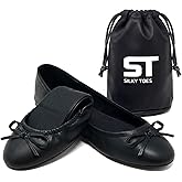 Silky Toes Foldable Flats for Women | Comfortable Ballet Shoes for Travel, Weddings, and Events | Durable Purse Slippers
