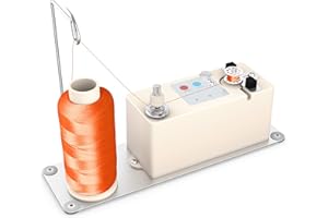 KANGXICHEN Electrical Bobbin Winder，Upgrade Automatic Winder Machine，Bobbin Class15 M L Size for Juki Brother Babylock Singer Janome Long-Arm Quilting Bobbin Winder Sewing Machine