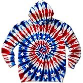 Eitqtbea Unisex Kids Tie Dye Hoodie Sweatshirt for Boys Girls Hooded Kangaroo Pocket Pullover Hoodies
