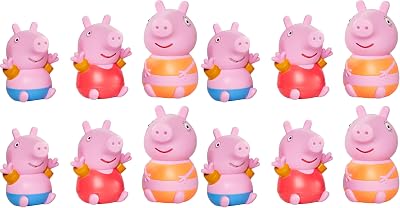 Toomies Peppa Pig Bath Toys Mummy Pig George Squirters 3 Pack