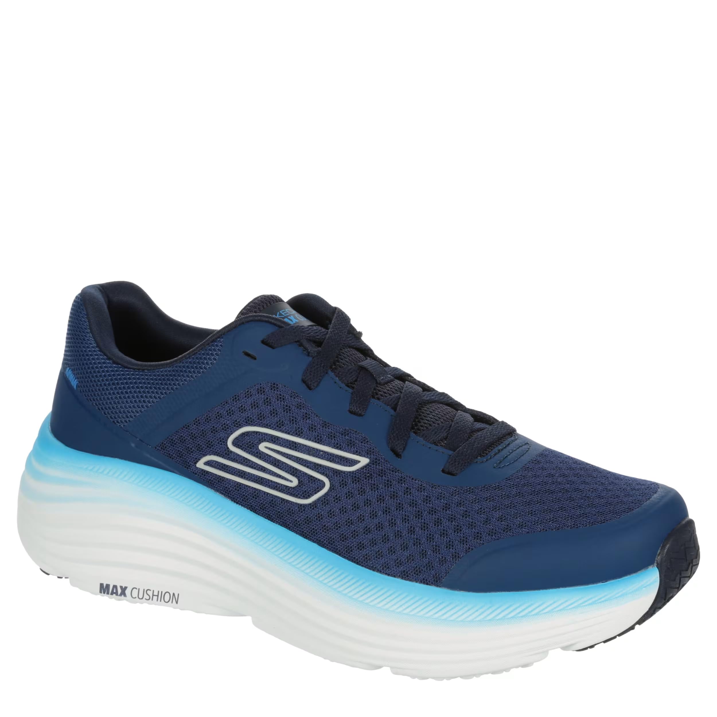 Skechers Men's Max Cushioning Endeavour Sneaker, Navy/Blue, 9.5 Image