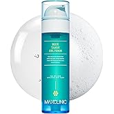 MAXCLINIC [K-Beauty] Blue Tansy Oil to Foam - All-in-One Korean Face Wash OilBased Foaming Facial Cleanser - Excess Sebum & Oil Control - Makeup Deep Cleansing Oil for All Skin Types (3.88 fl oz)
