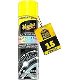 Meguiar's G190315 Ultimate Insane Shine Tire Coating, gives a Finish that Creates a Lasting Wet-Look for a Classic Black Shine, Easy to Use, No Hassle, No Mess, Ultimate Protection, 15 Oz Aerosol Can