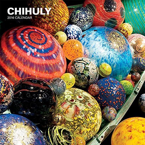 Chihuly 2016 Wall Calendar Calendar – Wall Calendar, August 11, 2015