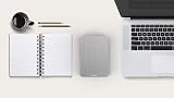 Sonnics 500GB USB 3.0 External Portable Hard Drive Silver view 3