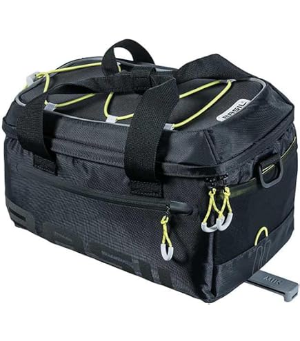 Amazon.com: Basil Miles Trunk Bag - 7L, Black/Orange | bike