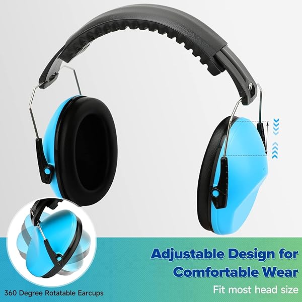 FLORIOGRA 12 PACK NOISE CANCELING HEADPHONES FOR KIDS, KIDS EAR PROTECTION EARMUFFS FOR AUTISM, TODDLER, CHILDREN, NOISE CANCELLING HEADPHONES SOUND PROOF EARMUFFS FOR CONCERTS, AIR SHOWS, FIREWORKS