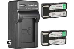 Kastar 2-Pack SB-LSM80 Battery and AC Wall Charger Replacement for Samsung SC-D975, SC-DC163, SC-DC164, SC-DC165, SC-DC171, SC-DC171U, SC-DC173, SC-DC173U, SC-DC175, SC-DC563, SC-DC564, SC-DC565
