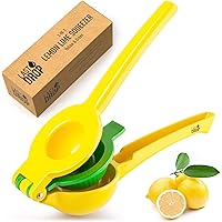 Last Drop Premium Lemon Squeezer - Easy To Squeeze 2-in-1 Lemon Juicer & Lime Squeezer - Manual Citrus Squeezer To Get…