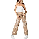 Forever 21 Womens Recycled Cotton Wide-Leg Jeans