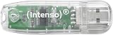 Intenso 32GB Rainbow USB 2.0 Flash Drive Transparent view 1