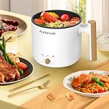 Audecook 1.5L Electric Hot Pot Non Stick Mini Cooker Shabu Skillet view 6