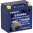 YTX14-BS Lithium Motorcycle Battery, ATV Battery 12V 8AH 600CCA Compatible with Yamaha scooter snowmobile Jet Ski, Scooter, PWC & More