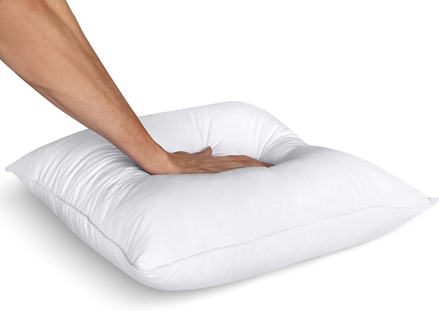 Utopia Bedding Cushion Inserts 65cm x 65cm (26x26 inch) Pack of 2 Hollowfibre Inner Pads for Sofa or Bed - White Cushions Fillers - Image 4