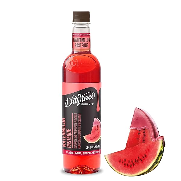 DAVINCI GOURMET CLASSIC WATERMELON SYRUP, 25.4 FLUID OUNCES (PACK OF 1)