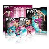 Chalene Johnson's PiYo Base Kit - DVD Workout with Exercise Videos + Fitness Tools and Nutrition Guide